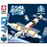 LE YI 88052 non  GIẤC MƠ KHÔNG GIAN TRẠM VŨ TRỤ THIÊN CUNG bộ đồ chơi xếp lắp ráp ghép mô hình Space Thám Hiểm Không Gian 472 khối