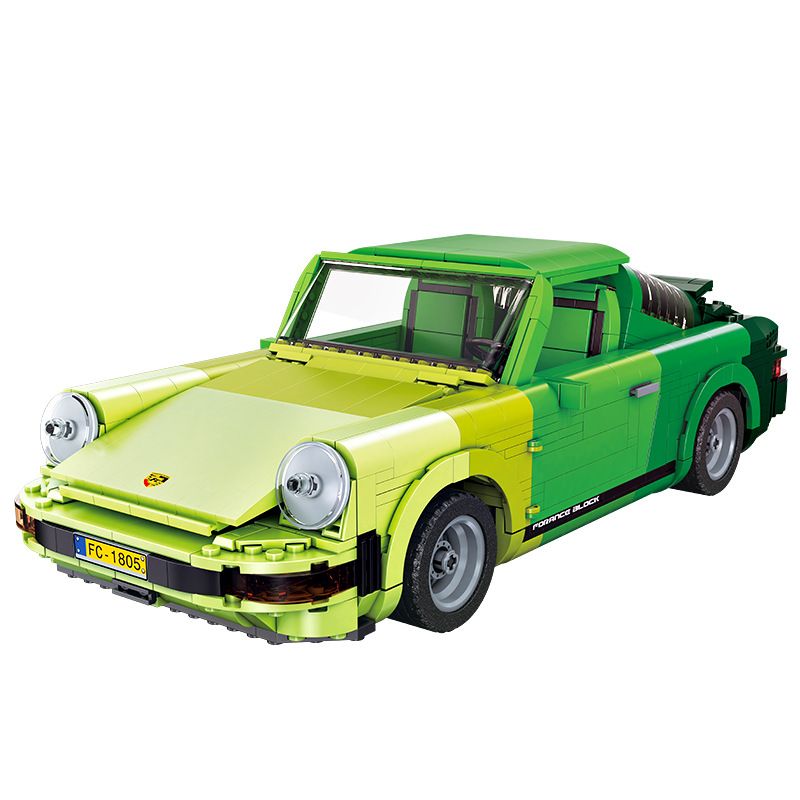 NOT  PORSCHE 911 10295 FORANGE FC1805 1805 KING 68001 SMALL ANGLE KMS902 TANK 60031 xếp lắp ráp ghép mô hình PORSCHE 911. tỷ lệ 1:14 Icons 1458 khối