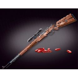 TA GAOLE T2031 2031 non  SÚNG TRƯỜNG BẮN TỈA 98K bộ đồ chơi xếp lắp ráp ghép mô hình  98K SNIPER RIFLE Kỹ Thuật Công Nghệ Cao Mô Hình Phương Tiện 903 khối