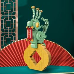 SHENZHEN RAEL ENTERTAINMENT 60016 non  KẾ HOẠCH LỄ HỘI TRUNG QUỐC CHIM THẦN TỐT LÀNH bộ đồ chơi xếp lắp ráp ghép mô hình The Awakening Of Sanxingdui Glory