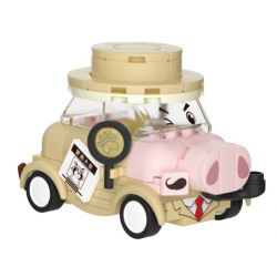 JIESTAR 89126 non  BƯU ĐIỆN bộ đồ chơi xếp lắp ráp ghép mô hình Modular Buildings POST OFFICE Mô Hình Nhà Cửa 4133 khối