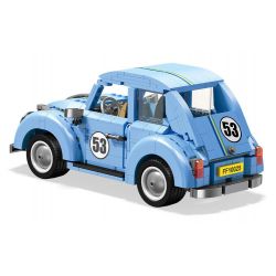 JIESTAR FF10025 10025 non  BỌ CÁNH CỨNG VOLKSWAGEN bộ đồ chơi xếp lắp ráp ghép mô hình Creator Expert VOLKSWAGEN BEETLE Chuyên Gia Sáng Tạo 679 khối