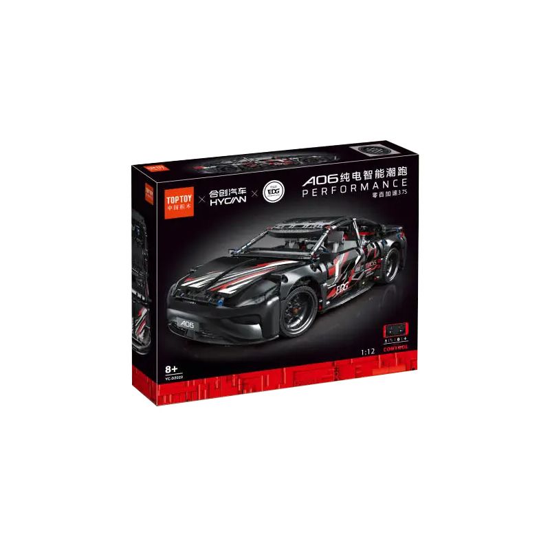 TOP TOY YC-DZ022 DZ022 YCDZ022 non  HECHUANG A06 HIỆU SUẤT CHẠY ĐIỆN THÔNG MINH THUẦN TÚY tỷ lệ 1:12 bộ đồ chơi xếp lắp ráp ghép mô hình  Kỹ Thuật Công Nghệ Cao Mô Hình Phương Tiện