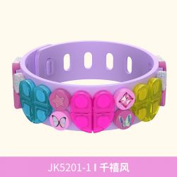 JAKI JK6505 6505 non  VÒNG TAY SÁNG TẠO JAKI 4 PHONG CÁCH MILLENNIAL STYLE PUNK SPOTS CLASSIC LEOPARD PRINT bộ đồ chơi xếp lắp ráp ghép mô hình Dots FASHION BRACELET