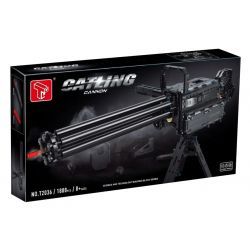 TA GAOLE T2036 2036 non  SÚNG MÁY GATLING bộ đồ chơi xếp lắp ráp ghép mô hình  GATLING CANNON Kỹ Thuật Công Nghệ Cao Mô Hình Phương Tiện 1808 khối