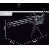 TA GAOLE T2036 2036 non  SÚNG MÁY GATLING bộ đồ chơi xếp lắp ráp ghép mô hình  GATLING CANNON Kỹ Thuật Công Nghệ Cao Mô Hình Phương Tiện 1808 khối