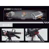 TA GAOLE T2036 2036 non  SÚNG MÁY GATLING bộ đồ chơi xếp lắp ráp ghép mô hình  GATLING CANNON Kỹ Thuật Công Nghệ Cao Mô Hình Phương Tiện 1808 khối