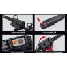 TA GAOLE T2036 2036 non  SÚNG MÁY GATLING bộ đồ chơi xếp lắp ráp ghép mô hình  GATLING CANNON Kỹ Thuật Công Nghệ Cao Mô Hình Phương Tiện 1808 khối