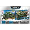 LEYI 88011 non  TÊN LỬA ĐẠN ĐẠO DONGFENG-21 bộ đồ chơi xếp lắp ráp ghép mô hình Military Army DF-21D BALLISTIC MISSILE Quân Sự Bộ Đội 476 khối