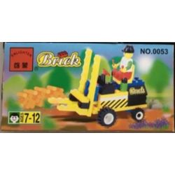 Enlighten 0053 Qman 0053 non  XE NÂNG bộ đồ chơi xếp lắp ráp ghép mô hình City Thành Phố