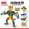 ACHKO 10025 non  SIBERIAN MECHAHỔ bộ đồ chơi xếp lắp ráp ghép mô hình Creator 3 In 1 SIBERIAN ROBOT TIGER TIGER Sáng Tạo Với 3 Mẫu 211 khối