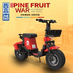 ZHEGAO 00936 non  MÁY MAY CỔ ĐIỂN THEO PHONG CÁCH bộ đồ chơi xếp lắp ráp ghép mô hình SEWING MACHINE 633 khối