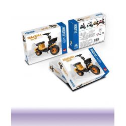 ZHEGAO 00937 non  MÁY HÁT CỔ ĐIỂN bộ đồ chơi xếp lắp ráp ghép mô hình Arts & Crafts PHONOGRAPH 582 khối