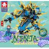 LEYI 68212 non  GIAO LONG bộ đồ chơi xếp lắp ráp ghép mô hình The  Ninjago Movie Ninja Lốc Xoáy 502 khối
