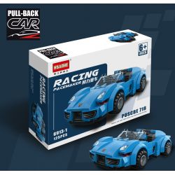 HSANHE 6913 non  MANG ĐUA 6 MÔ HÌNH bộ đồ chơi xếp lắp ráp ghép mô hình Racers RACING PACEMAKER Đua Tốc Độ 763 khối