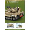 KUYU MOXING KY7067 7067 non  XE TĂNG MERKAVA bộ đồ chơi xếp lắp ráp ghép mô hình Marvel Super Heroes ELITE MK4 TANK Siêu Anh Hùng Marvel 537 khối
