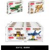 ACHKO 10024 non  SIBERIAN MECHATIGER CÁ SẤU bộ đồ chơi xếp lắp ráp ghép mô hình Creator 3 In 1 SIBERIAN ROBOT TIGER CROCODILE Sáng Tạo Với 3 Mẫu 194 khối