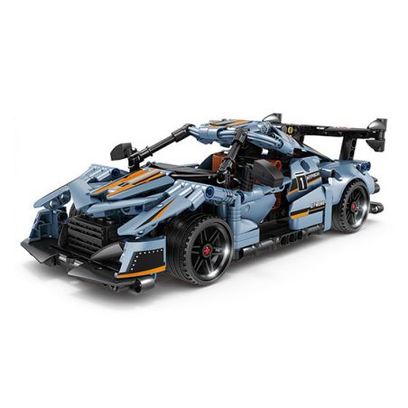 GBL KY1092 1092 non  SIÊU XE HELIOS MÀU XANH KÉO bộ đồ chơi xếp lắp ráp ghép mô hình  Kỹ Thuật Công Nghệ Cao Mô Hình Phương Tiện 480 khối