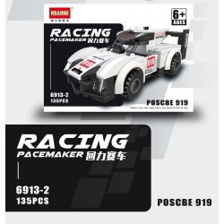 HSANHE 6913 non  MANG ĐUA 6 MÔ HÌNH bộ đồ chơi xếp lắp ráp ghép mô hình Racers RACING PACEMAKER Đua Tốc Độ 763 khối