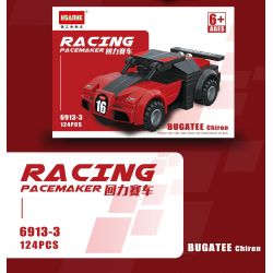 HSANHE 6913 non  MANG ĐUA 6 MÔ HÌNH bộ đồ chơi xếp lắp ráp ghép mô hình Racers RACING PACEMAKER Đua Tốc Độ 763 khối
