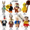 NOT  COLLECTABLE MINIFIGURES - LOONEY TUNES SERIES 71030 91001 KOPF LT1001 1001 xếp lắp ráp ghép mô hình SMACKING FUN BỘ SƯU TẬP NHÂN VẬT NHỎ PHẦN 22 LOONEY TUNES (BUGS BUNNY) THỎ LOLA Búp Bê Sưu Tầm 5 khối