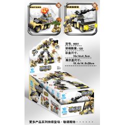 KUYU MOXING 6001 non  KẺ HỦY DIỆT CÔNG LÝ YIJICHANG 6 PHONG CÁCH bộ đồ chơi xếp lắp ráp ghép mô hình Military Army Quân Sự Bộ Đội 587 khối