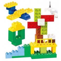 HUIMEI STAR CITY XING DOU CHENG HM108 Xếp hình kiểu    The Train Have Some Blocks Tàu Hỏa Với Các Khối Xếp Số 80 khối