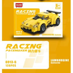 HSANHE 6913 non  MANG ĐUA 6 MÔ HÌNH bộ đồ chơi xếp lắp ráp ghép mô hình Racers RACING PACEMAKER Đua Tốc Độ 763 khối
