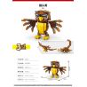 ACHKO 10023 non  SIBERIAN MECHATIGER CÁ MẬP bộ đồ chơi xếp lắp ráp ghép mô hình Creator 3 In 1 SIBERIAN ROBOT TIGER SHARK Sáng Tạo Với 3 Mẫu 188 khối