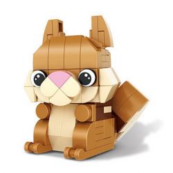 HSANHE 30003 non  ĐỘNG VẬT SÁNG TẠO 8 RÙA GẤU TRÚC THỎ SÓC HỔ TIẾNG CƯỜI CHÓ GAI SÓI YORKSHIRE bộ đồ chơi xếp lắp ráp ghép mô hình Creator CREATIVE ANIMAL 927 khối