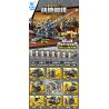 KUYU MOXING 2016 non  PHÁO PHÒNG KHÔNG 88MM TỔ HỢP bộ đồ chơi xếp lắp ráp ghép mô hình BATTLEFIELD FRONT 331 khối