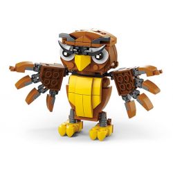 ACHKO 10022 non  SIBERIAN MECHAHỔ CÚ bộ đồ chơi xếp lắp ráp ghép mô hình Creator 3 In 1 SIBERIAN ROBOT TIGER OWL Sáng Tạo Với 3 Mẫu 194 khối