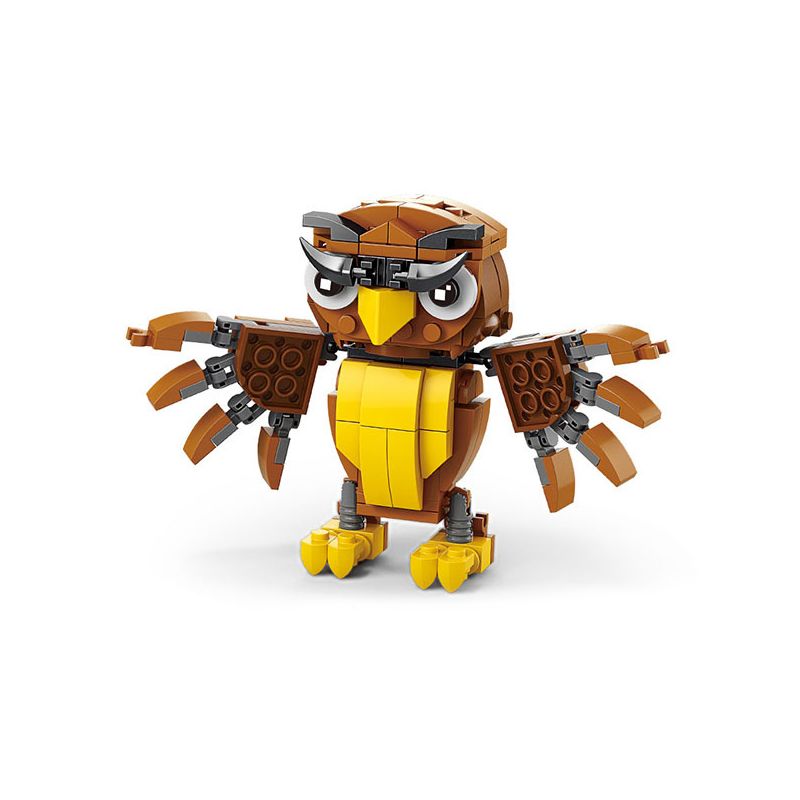 ACHKO 10022 non  SIBERIAN MECHAHỔ CÚ bộ đồ chơi xếp lắp ráp ghép mô hình Creator 3 In 1 SIBERIAN ROBOT TIGER OWL Sáng Tạo Với 3 Mẫu 194 khối