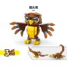 ACHKO 10022 non  SIBERIAN MECHAHỔ CÚ bộ đồ chơi xếp lắp ráp ghép mô hình Creator 3 In 1 SIBERIAN ROBOT TIGER OWL Sáng Tạo Với 3 Mẫu 194 khối