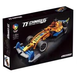 JIQILE 48011 non  XE CÔNG THỨC 1 bộ đồ chơi xếp lắp ráp ghép mô hình  Kỹ Thuật Công Nghệ Cao Mô Hình Phương Tiện 448 khối