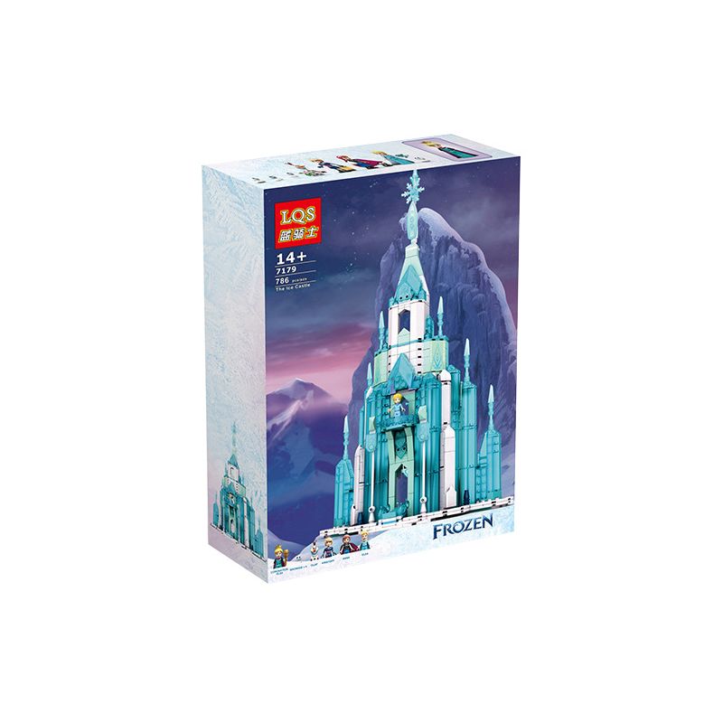 JIESTAR JJ9025 9025 LQS 7179 non  LÂU ĐÀI BĂNG bộ đồ chơi xếp lắp ráp ghép mô hình 786 khối