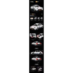 CACO C022 non  BỌ CÁNH CỨNG TRẮNG tỷ lệ 1:14 bộ đồ chơi xếp lắp ráp ghép mô hình  CONCEPT Kỹ Thuật Công Nghệ Cao Mô Hình Phương Tiện 1785 khối