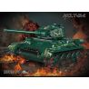 MouldKing 20015 Mould King 20015 non  XE TĂNG T-34 bộ đồ chơi xếp lắp ráp ghép mô hình Military Army T-34 MEDIUM TANK Quân Sự Bộ Đội