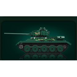 MouldKing 20015 Mould King 20015 non  XE TĂNG T-34 bộ đồ chơi xếp lắp ráp ghép mô hình Military Army T-34 MEDIUM TANK Quân Sự Bộ Đội