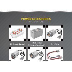 REOBRIX 22005 non  XE CỨU HỎA LỤC ĐỊA bộ đồ chơi xếp lắp ráp ghép mô hình  MECHANICAL FIRE ENGINE Kỹ Thuật Công Nghệ Cao Mô Hình Phương Tiện 3266 khối