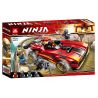 NOT  X-1 NINJA SUPERCAR 71737 7189 99902 TANK 11659 xếp lắp ráp ghép mô hình BỘ SẠC X-1 NINJA The  Ninjago Movie Ninja Lốc Xoáy 599 khối
