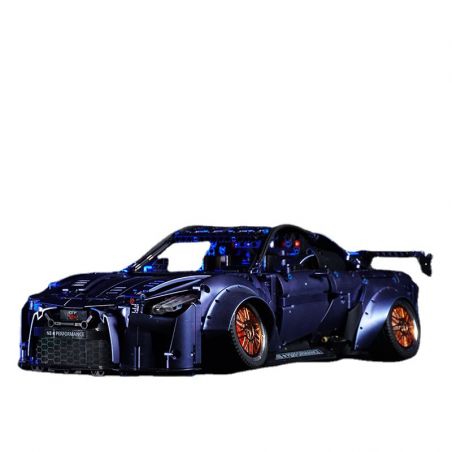 K BOX 10221 non  NISSAN GT-R 1:10 tỷ lệ 1:10 bộ đồ chơi xếp lắp ráp ghép mô hình  Kỹ Thuật Công Nghệ Cao Mô Hình Phương Tiện 2435 khối