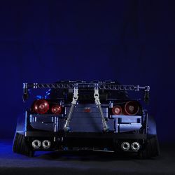 K BOX 10221 non  NISSAN GT-R 1:10 tỷ lệ 1:10 bộ đồ chơi xếp lắp ráp ghép mô hình  Kỹ Thuật Công Nghệ Cao Mô Hình Phương Tiện 2435 khối