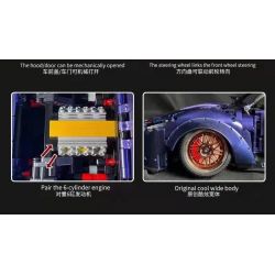 K BOX 10221 non  NISSAN GT-R 1:10 tỷ lệ 1:10 bộ đồ chơi xếp lắp ráp ghép mô hình  Kỹ Thuật Công Nghệ Cao Mô Hình Phương Tiện 2435 khối