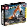 REOBRIX 22003 non  MÁY XÚC. bộ đồ chơi xếp lắp ráp ghép mô hình  MECHANICAL EXCAVATOR Kỹ Thuật Công Nghệ Cao Mô Hình Phương Tiện 1106 khối