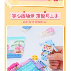 QMAN ENLIGHTEN KEEPPLEY 72030 non  MINI WORLD HAPPY CAMPUS 6 MÔ HÌNH SÂN BÓNG RỔ SÔI ĐỘNG PHÒNG VẼ TRANH NGHỆ THUẬT CHĂM SÓC SỨC KHỎE CUNG THIÊN VĂN KHOA HỌC HỒ BƠI MÁT MẺ LỚP NHỎ ẤM ÁP bộ đồ chơi xếp lắp ráp ghép mô hình Movie & Game Phim Và Trò Chơi