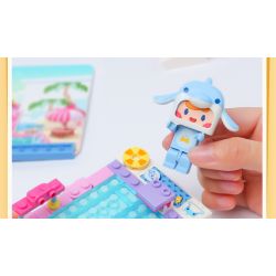 QMAN ENLIGHTEN KEEPPLEY 72030 non  MINI WORLD HAPPY CAMPUS 6 MÔ HÌNH SÂN BÓNG RỔ SÔI ĐỘNG PHÒNG VẼ TRANH NGHỆ THUẬT CHĂM SÓC SỨC KHỎE CUNG THIÊN VĂN KHOA HỌC HỒ BƠI MÁT MẺ LỚP NHỎ ẤM ÁP bộ đồ chơi xếp lắp ráp ghép mô hình Movie & Game Phim Và Trò Chơi