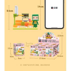 QMAN ENLIGHTEN KEEPPLEY 72030 non  MINI WORLD HAPPY CAMPUS 6 MÔ HÌNH SÂN BÓNG RỔ SÔI ĐỘNG PHÒNG VẼ TRANH NGHỆ THUẬT CHĂM SÓC SỨC KHỎE CUNG THIÊN VĂN KHOA HỌC HỒ BƠI MÁT MẺ LỚP NHỎ ẤM ÁP bộ đồ chơi xếp lắp ráp ghép mô hình Movie & Game Phim Và Trò Chơi