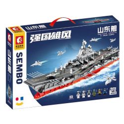 SEMBO 208120 non  TÀU SƠN ĐÔNG tỷ lệ 1:650 bộ đồ chơi xếp lắp ráp ghép mô hình 1126 khối