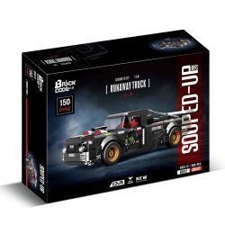 BRICKCOOL KC012 non  XE TẢI bộ đồ chơi xếp lắp ráp ghép mô hình COONTEST 150 RUNAWAY TRUCK 906 khối